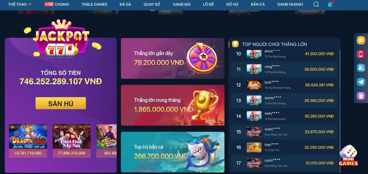 Ảnh chụp màn hình ứng dụng bong8899 - tính năng jackpot